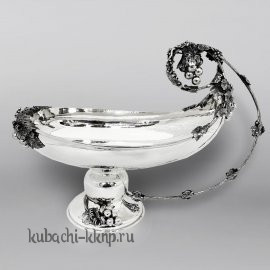 Серебряная Ваза для фруктов 