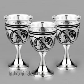 Набор авторских рюмок на три персоны 