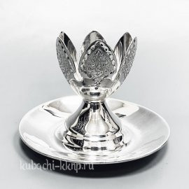 Пашотница из сереба с подставкой - ПШ028
