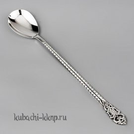 Серебряная ложка «Узор» - л00061