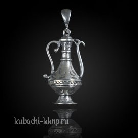 Серебряная подвеска Кувшин - подв19