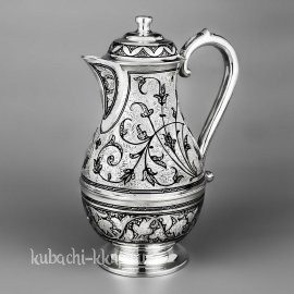 Серебряный кувшин для воды 