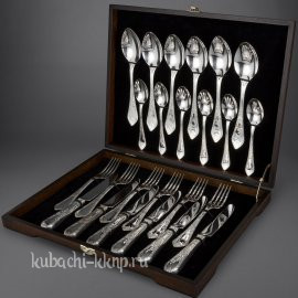 Большой столовый набор на шесть персон «Лилия» - sn0010