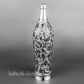 Графин серебряный с закручивающейся крышкой, 500 мл - гр015