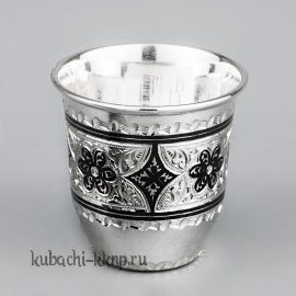 Серебряная стопка без ножки  - СТП061