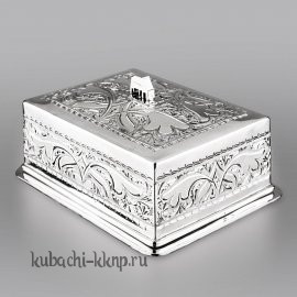 Серебряная масленка «Коровка» - мс05