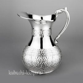 Оригинальный серебряный кувшин для воды или вина 