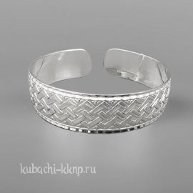 Женский браслет из серебра без чернения - БР252