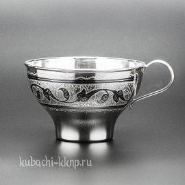 Чашка серебряная - ч02