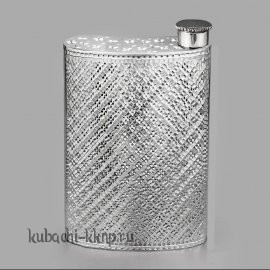 Серебряная фляжка 