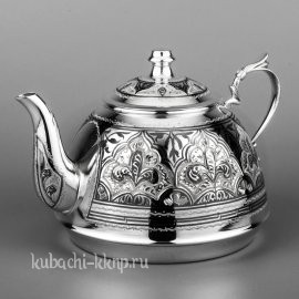 Чайник заварочный из серебра - чн0005