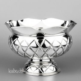 Серебряная конфетница «Глянцевая» - кф144