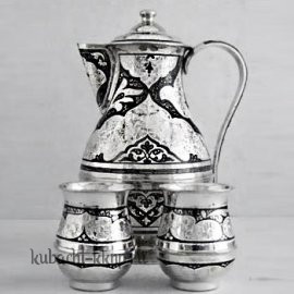 Серебряный сервиз для воды - 420307