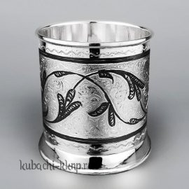 Серебряный стакан для виски - СТ28