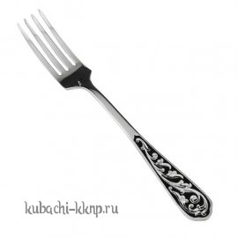 Серебряная столовая вилка 925 пробы 