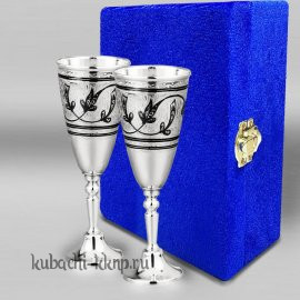 Набор высоких рюмок для ликера или водки - р00013-2