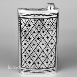 серебряная фляга «Биг» - фл033