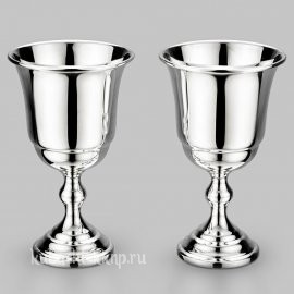 Набор рюмок из чистого серебра - р109-2