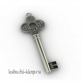 Кулон из белого золота 585 пробы  - 00126