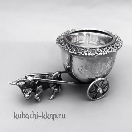 Солонка из серебра 