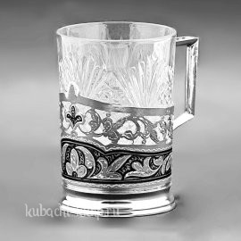 Серебряный подстаканник  