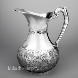 Оригинальный серебряный кувшин  - КВ214
