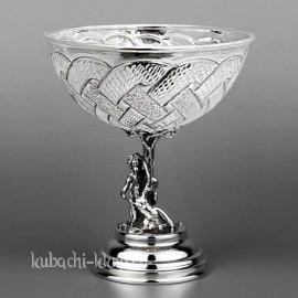 Серебряная вазочка - конфетница 