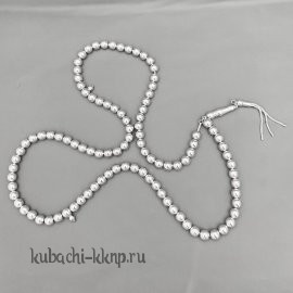 Большие серебряные четки - ЧЁТ04