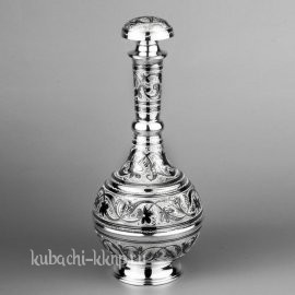 Изящный серебряный графин кубачинских мастеров - гр068