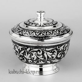 Серебряная сахарница «Краса» - сх012