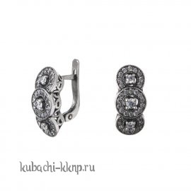 Серьги из серебра 