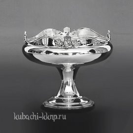 Вазочка серебряная для конфет - кф05