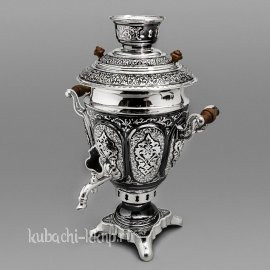 Самовар серебряный электрический «Тумт» - см021