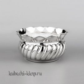 Серебряная конфетница «Волна» - кф165