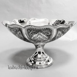 Серебряная Конфетница (Ag 875) - КФ187