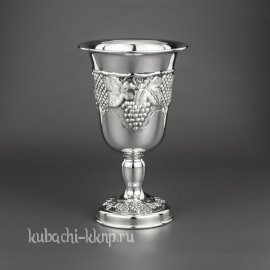 Серебряный бокал «Виноград М» - бк0004