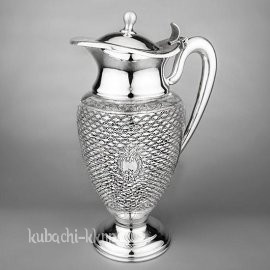 Кувшин «Сетка» из сереба 925 пробы - кв0021