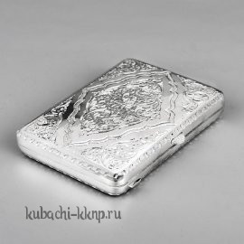Серебряный портсигар 