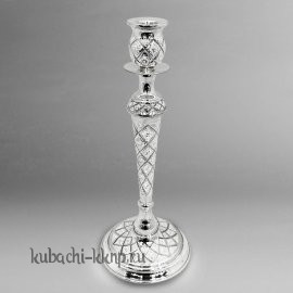 Серебряный подсвечник на одну свечу - пдсв016