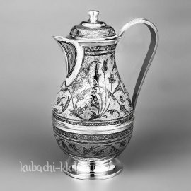 Практичный серебряный кувшин для воды - КВ216