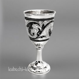 Кубачинская серебряная рюмка  - р0008