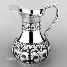 Серебряный кувшин  925-ой пробы без крышки  - кв132Б