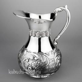 Оригинальный серебряный кувшин 925 пробы 