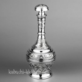 Серебряный графин для крепких напитков «Гриб» - гр012