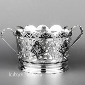 Конфетница из серебра 