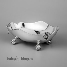 серебряная конфетница - кф096