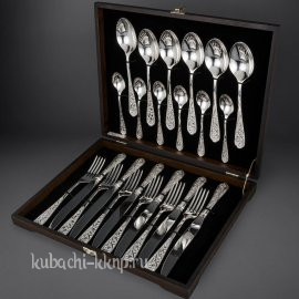 Столовый набор серебряный - sn0002