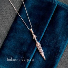 Серебряная подвеска на шею - подв225