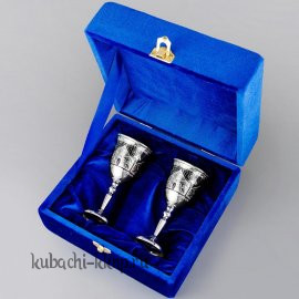 Набор серебряных рюмок  - нр023