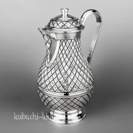 Кувшин «сетка» из серебра - кв084